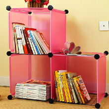 创意生活，收纳无忧——2013新款DIY魔术片万能板置物架组合柜